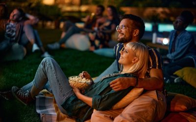 Setting Up an Outdoor Theater for Summer Movie Nights